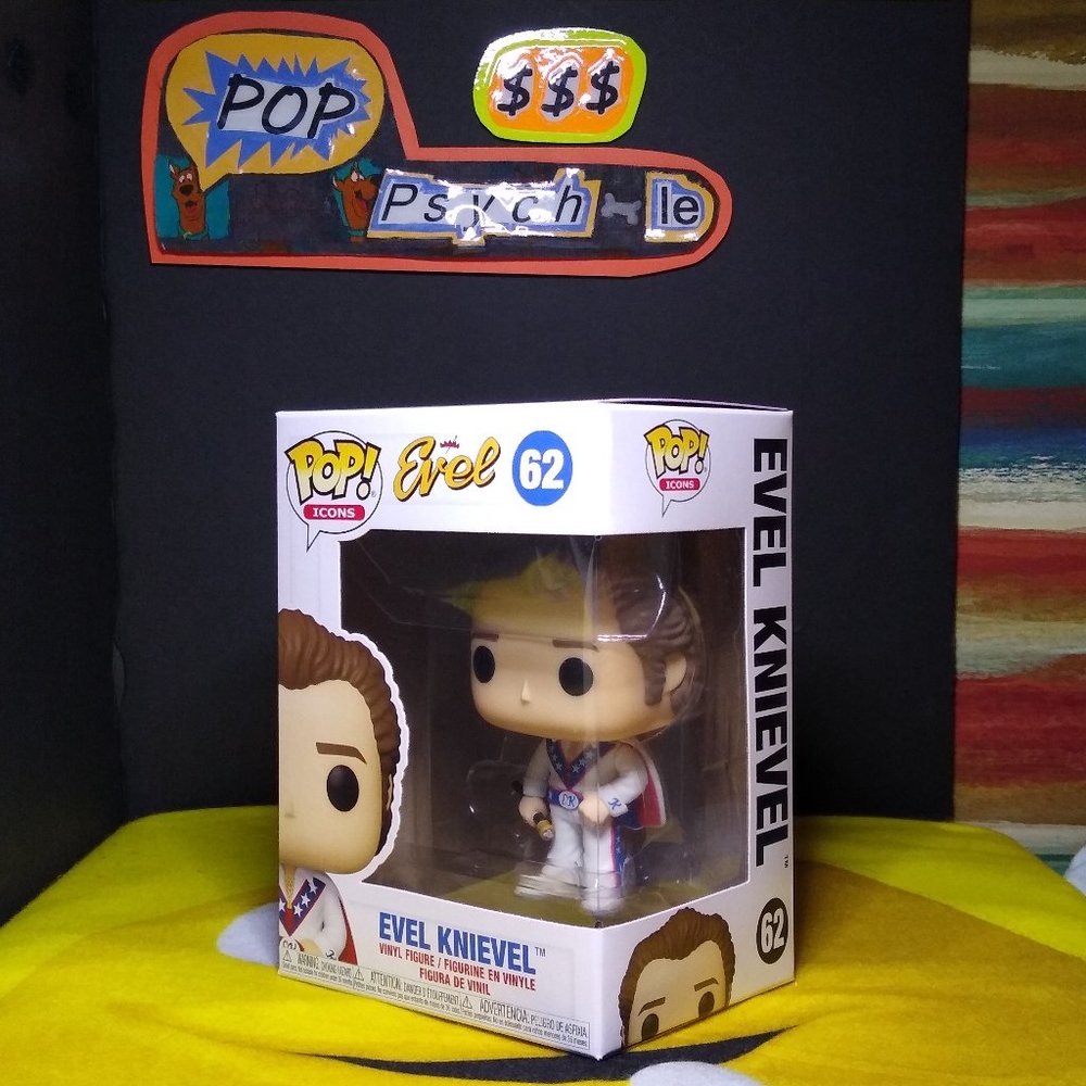 Evel Knievel Icons Funko Pop 62 NIB